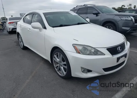 2006 Lexus Is 250 z USA, uszkodzony, nr VIN JTHBK262262010287